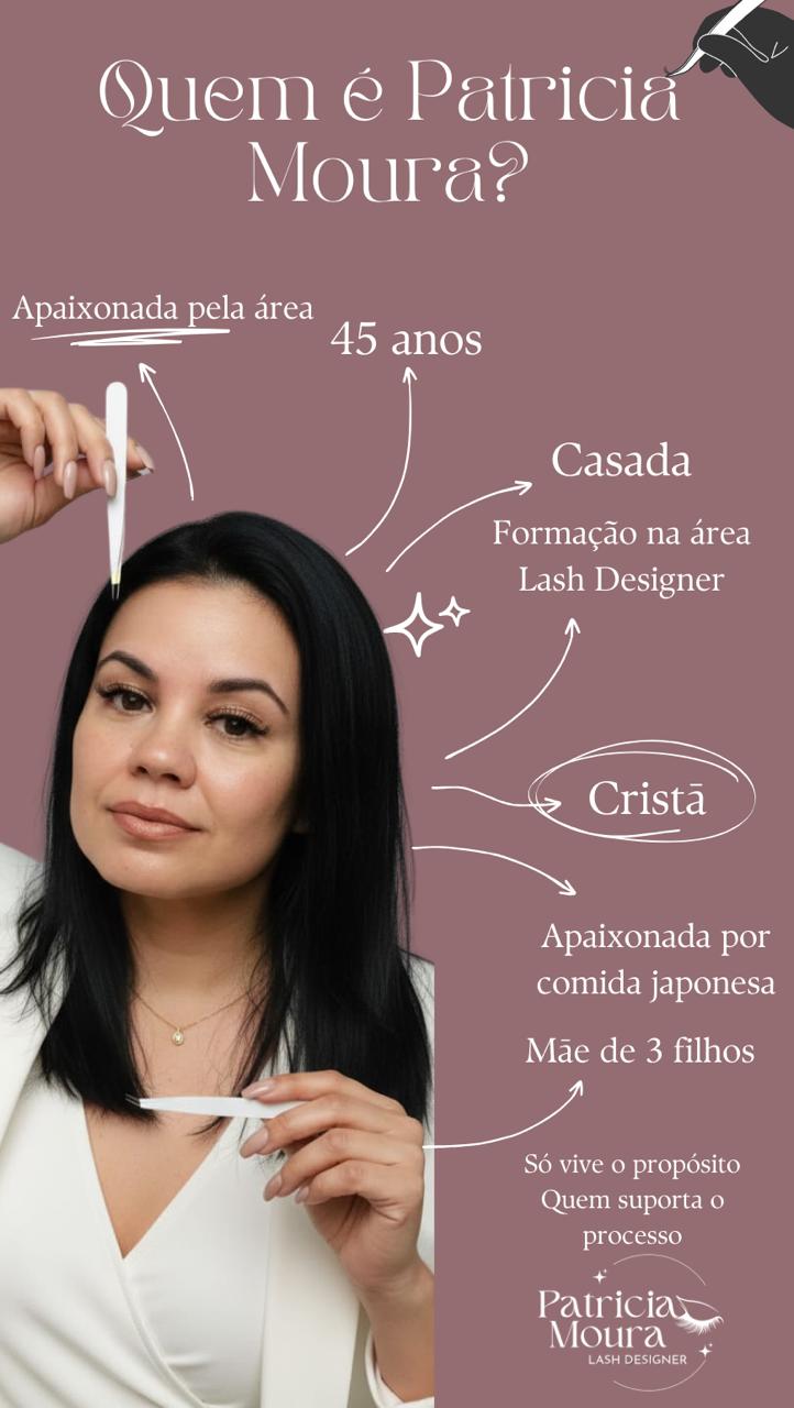 Quem é Patricia Moura — infográfico